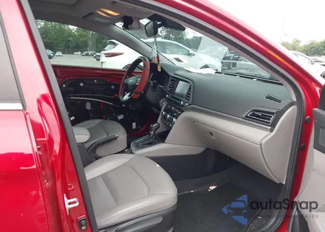 2020 Hyundai Elantra Limited from USA, damaged, VIN KMHD84LF1LU898246